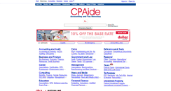 Desktop Screenshot of cpaide.com
